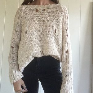 Distressed Sweater